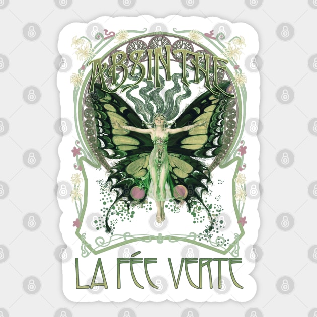 Absinthe Sticker by 3vaN